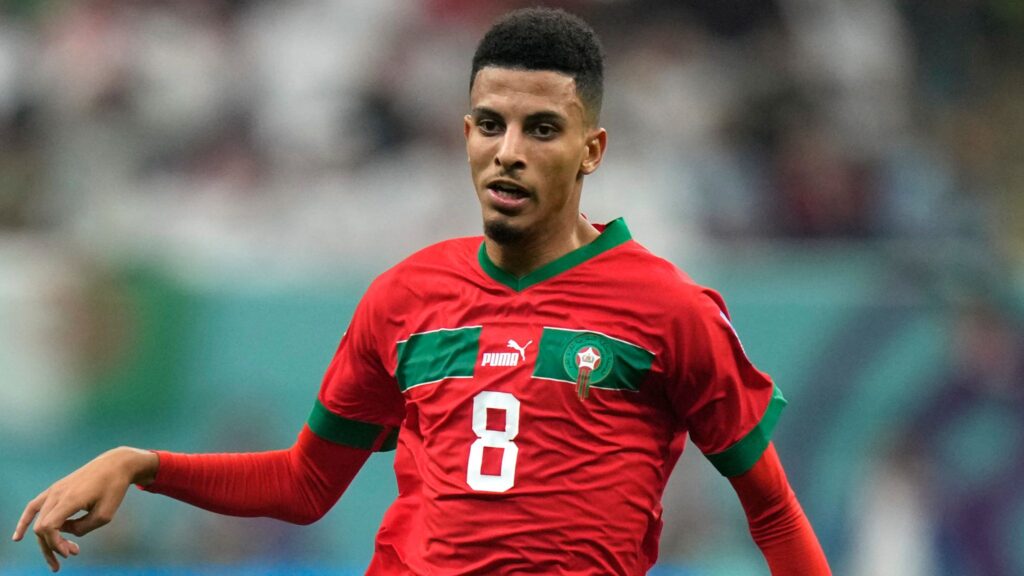  skysports azzedine ounahi 6027037   Morocco midfielder Azzedine Ounahi set to join Girona on a permanent deal   AfricaSoccercom