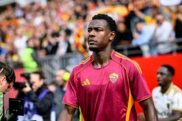 AS Roma’s Ivorian defender Evan Ndicka withdraws with injury in friendly against Lens