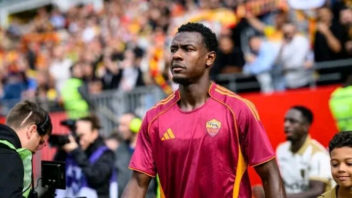 AS Romas Ivorian defender Evan Ndicka withdraws with injury in friendly against Lens AS Romas Ivorian defender Evan Ndicka withdraws with injury in friendly against Lens   AS Romas Ivorian defender Evan Ndicka withdraws with injury in friendly against Lens   AfricaSoccercom