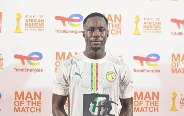 Libasse Gueye inspires Senegal to opening victory over Nigeria in CHAN 2024 Group D clash