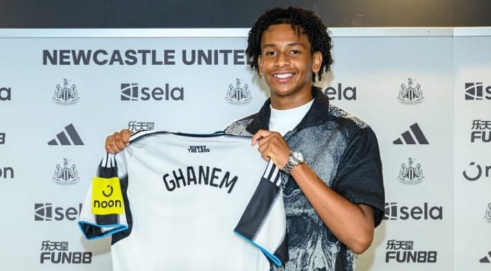 Newcastle secure signing of Algerian midfielder Muawiya Ghanem from West Bromwich