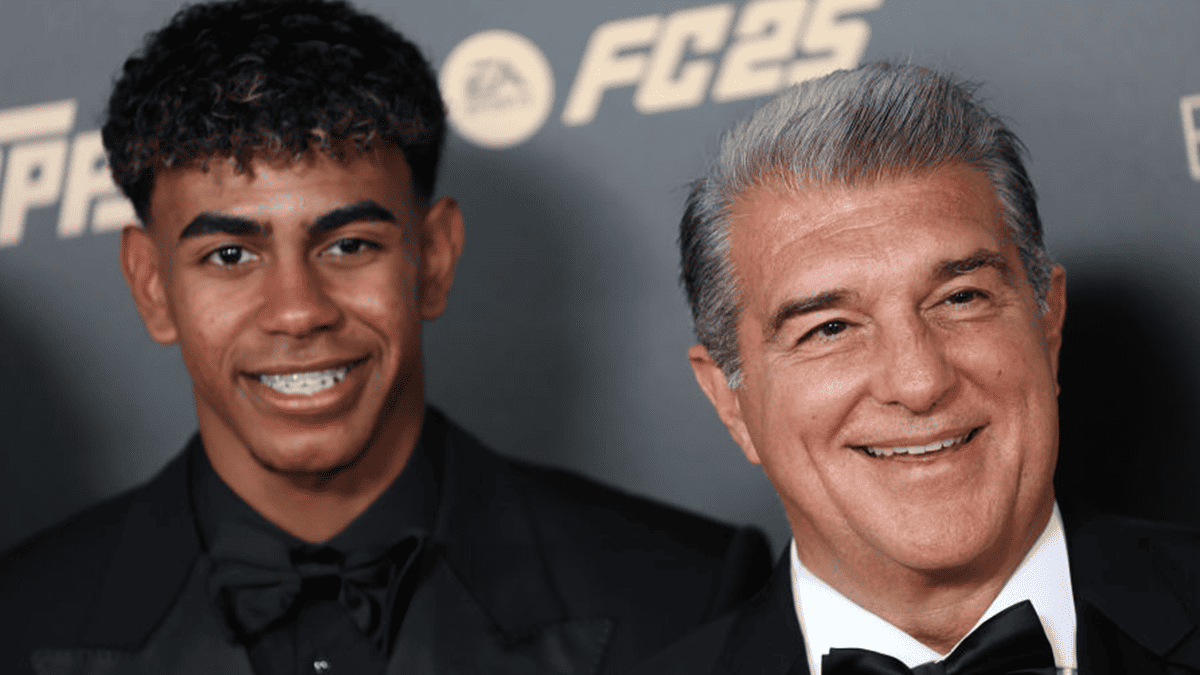 Barcelona president Joan Laporta name Spanish-Moroccan youngster Lamine Yamal among Ballon d’Or favourites