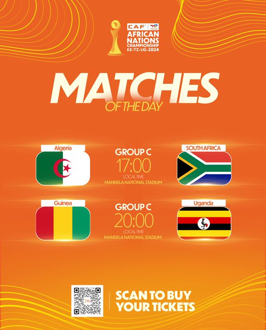 CHAN 2024 group stage heats up with crucial clashes in Kampala