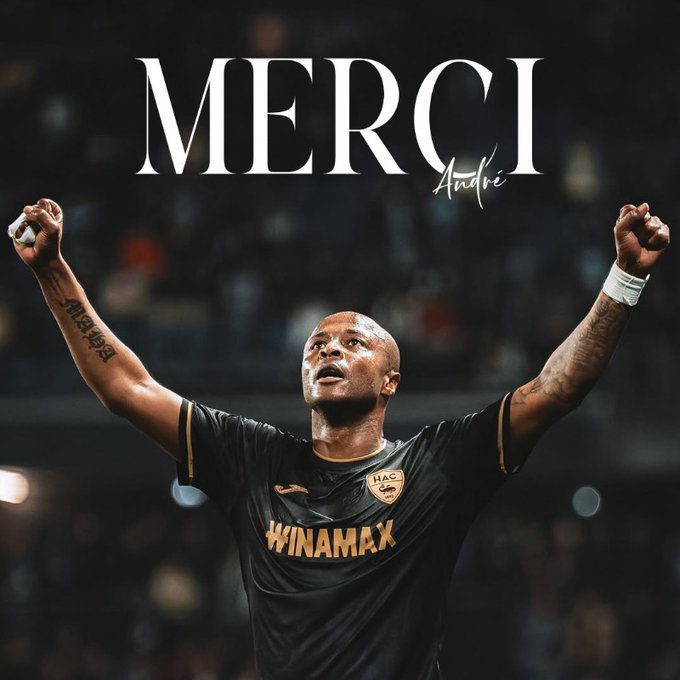 Ex-Ghana captain Andre Ayew leaves French side Le Havre AC