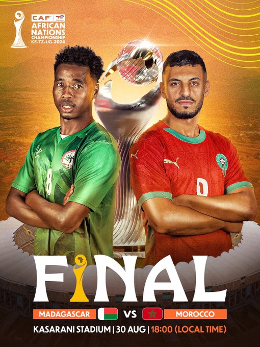 Morocco and Madagascar set for CHAN 2024 showdown after thrilling semi-finals