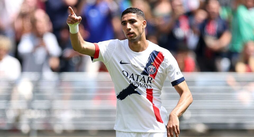 Moroccan star Achraf Hakimi reaches career-high market valuation of €80m