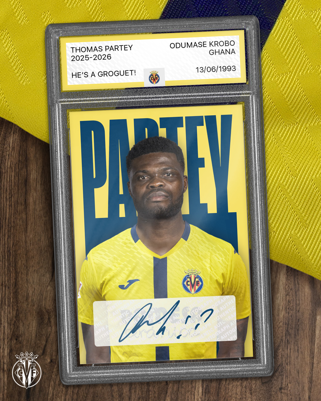 Villarreal announce the signing of Ghana midfielder Thomas Partey