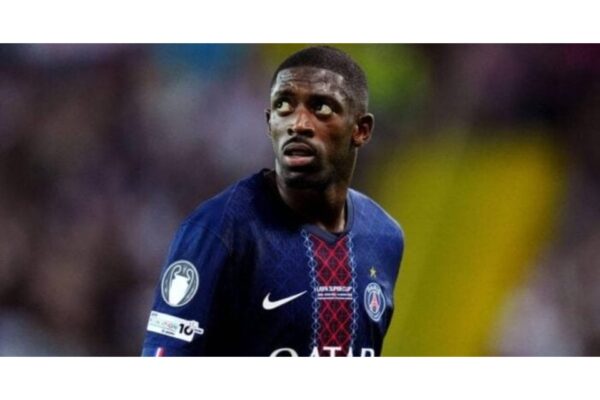 Ousmane Dembélé shines with brace but limps off in PSG’s goal-fest at Toulouse