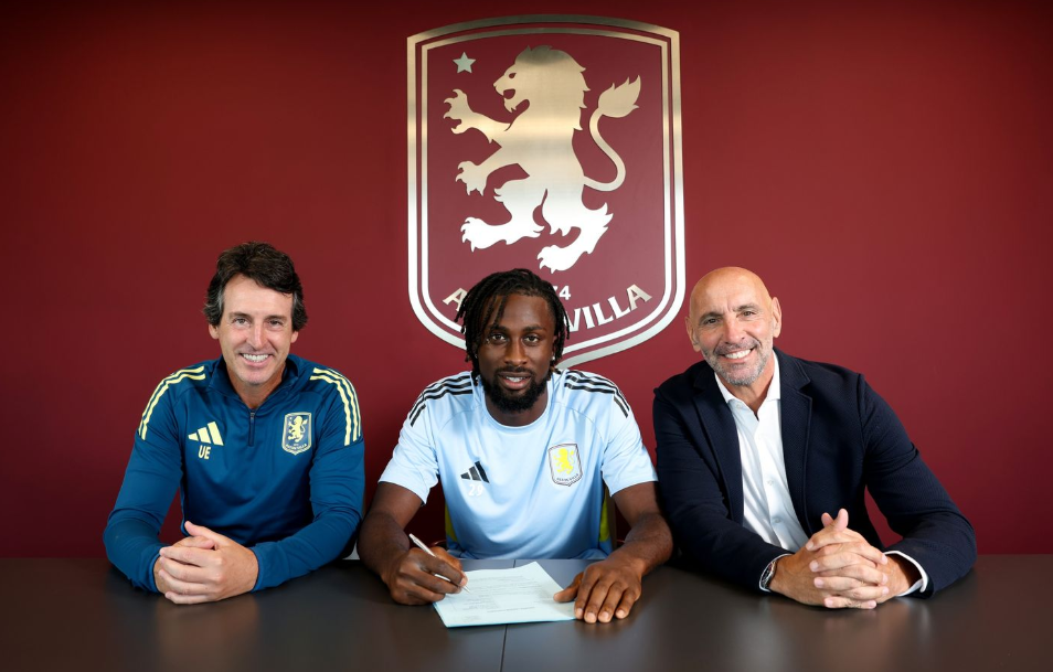  Screenshot 2025 08 08 111938   Aston Villa sign Ivorian midfielder Evann Guessand from OGC Nice   AfricaSoccercom