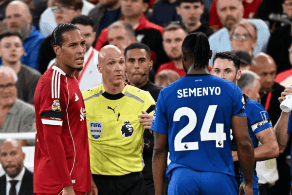 Van Dijk offers support to Ghana striker Antoine Semenyo after racial abuse at Anfield Offers Support