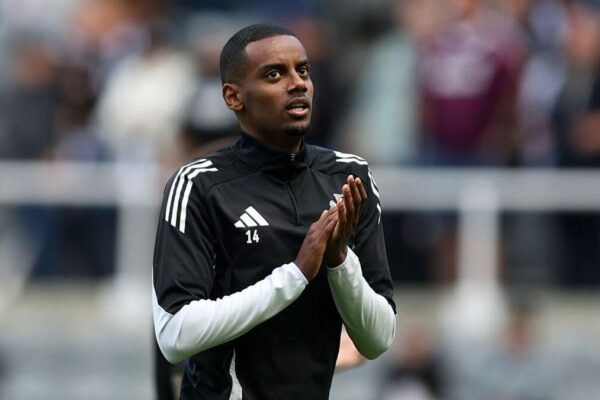 Swedish-Eritrean forward Alexander Isak returns to training at Newcastle United amid transfer saga