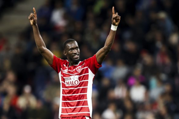 fc salzburg v stade brestois 29 uefa champions league 2024 25 league phase md2 2 585x390   French outfit RC Lens reach agreement with Brighton to sign Senegal youngster Abdallah Sima   AfricaSoccercom