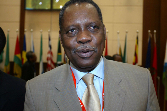  Issa Hayatou President of CAF Confederation of African Football speaks at the opening ceremony of 29 CAF general assembly at Khartoum Sudan   CAF and AFC Sign Strategic Cooperation Protocol   AfricaSoccercom