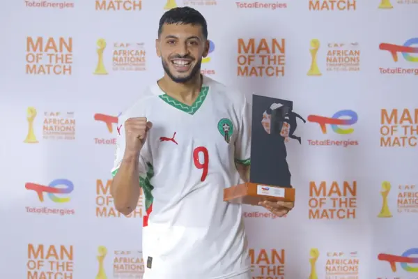 CHAN 2024: Morocco’s Oussama Lamlioui leading goal king chart ahead of final