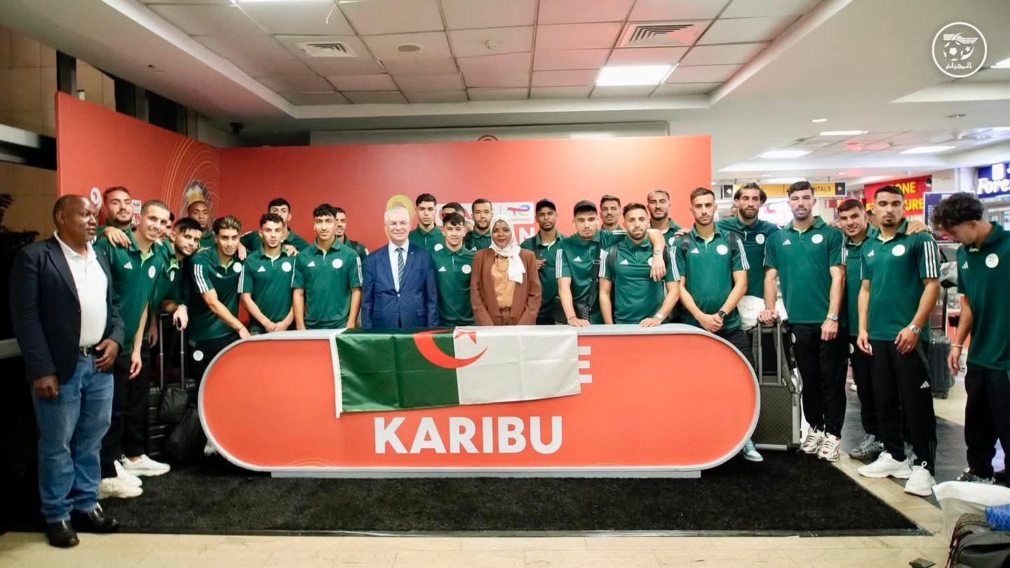 Algeria’s CHAN squad arrives in Kampala ahead of 2024 tournament opener