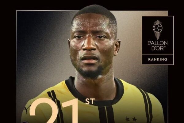 2025 Ballon d’Or: Guinean striker Serhou Guirassy claims 21st spot in rankings