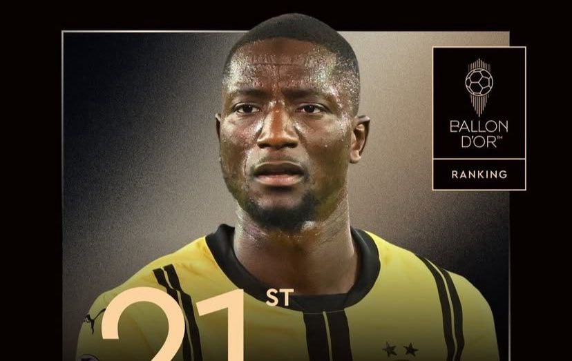 2025 Ballon d’Or: Guinean striker Serhou Guirassy claims 21st spot in rankings