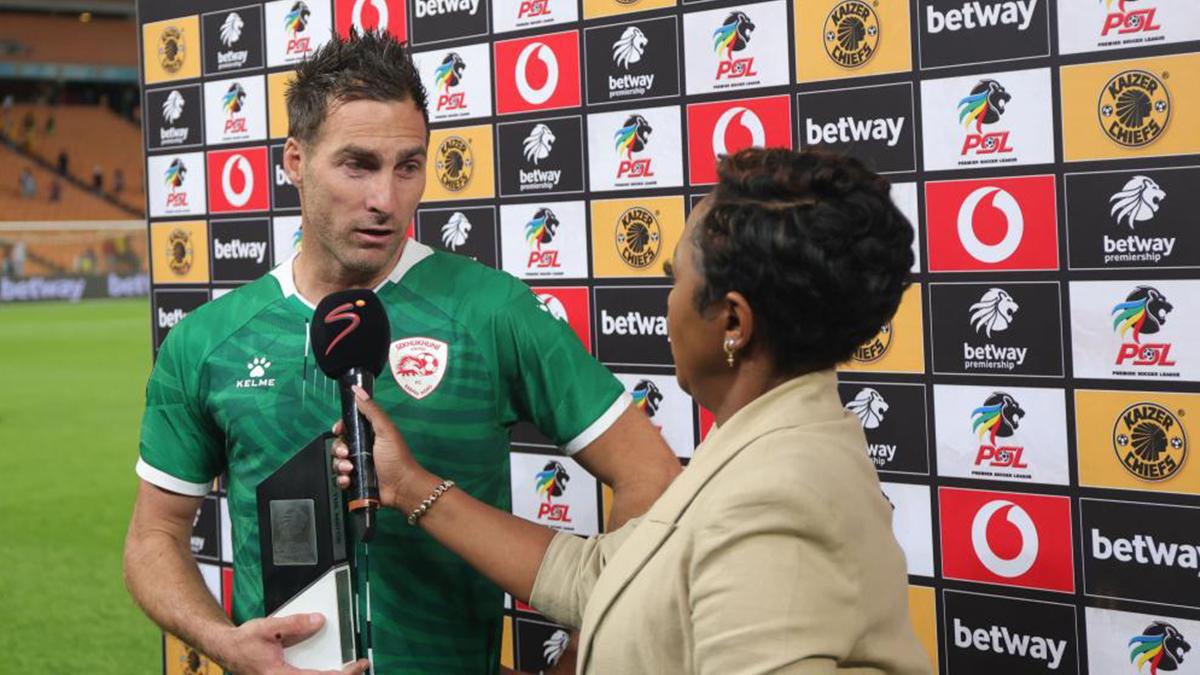 It feels great to score against Kaizer Chiefs - Veteran striker Bradley Grobler