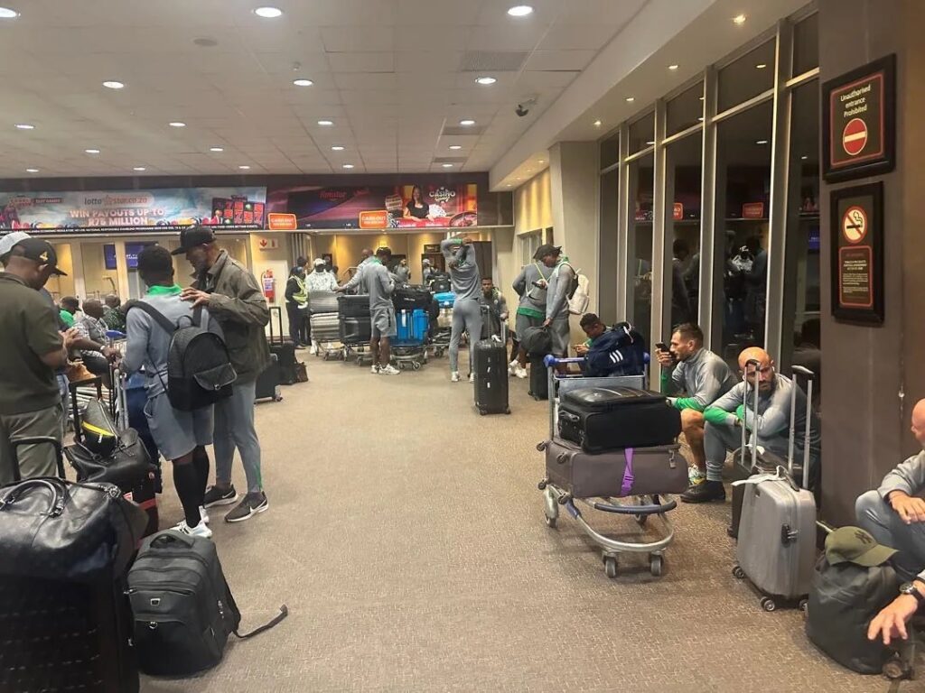2026 World Cup Qualifiers: Nigeria Super Eagles touch down in South Africa ahead of crucial clash