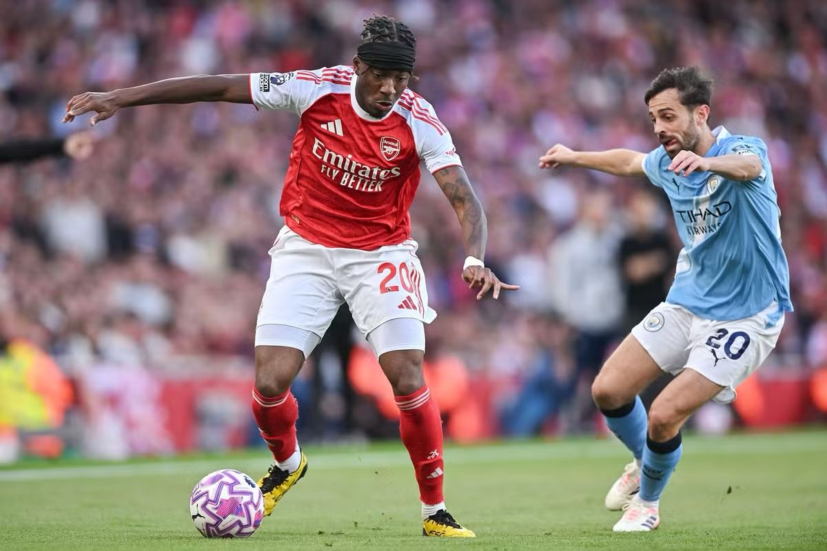 English-Nigerian winger Noni Madueke suffers injury scare as Arteta explains substitution in Arsenal draw with Man City