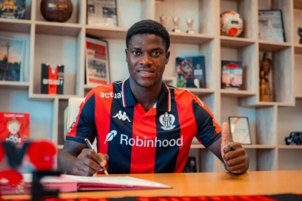 OGC Nice secure Cameroonian forward Bernard Nguene 