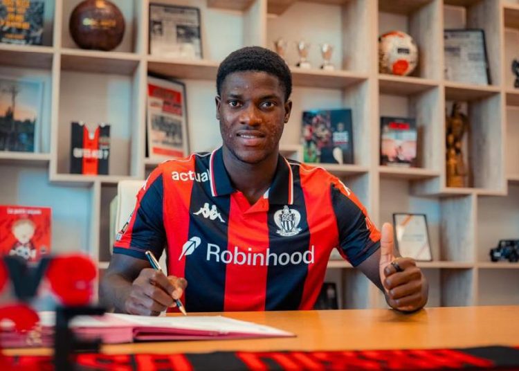 OGC Nice secure Cameroonian forward Bernard Nguene 