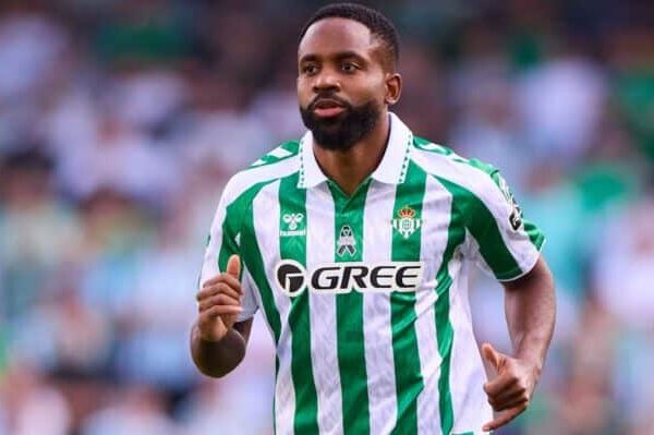 Congolese striker Cédric Bakambu insists he is “happy” at Real Betis despite reduced game time