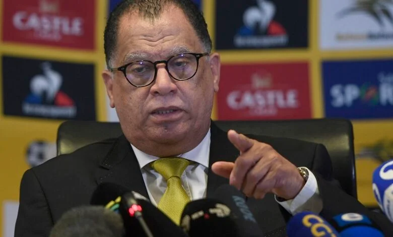  Danny Jordaan 780x470   South Africa CHAN captain Neo Maema speaks out over unpaid tournament fees six months on   AfricaSoccercom