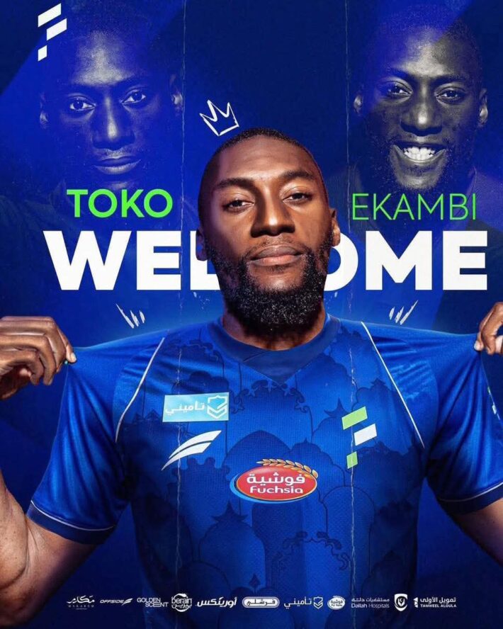 Cameroonian striker Karl Toko Ekambi commits future to Al-Fateh in Saudi Pro League