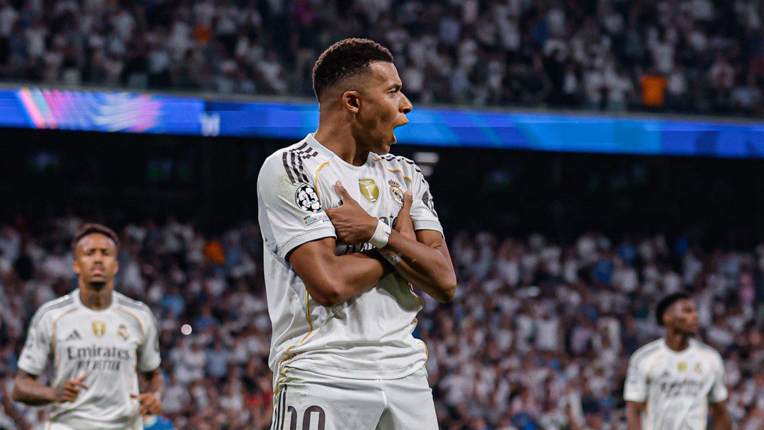 UCL: Kylian Mbappe nets brace to power Real Madrid to 2-1 victory against Olympique Marseille
