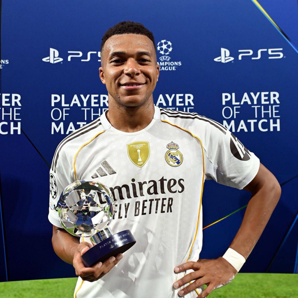 UCL: Kylian Mbappe named MoTM after bagging brace in Real Madrid’s 2-1 win against Marseille