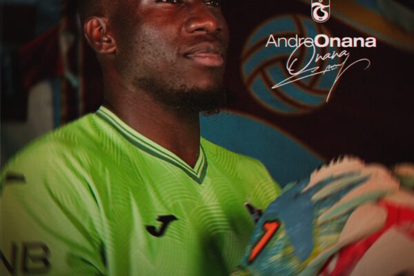OFFICIAL: Cameroonian goalkeeper Andre Onana joins Trabzonspor on loan