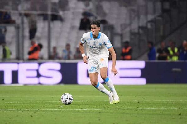 Moroccan defender Nayef Aguerd marks Marseille debut with goal in 4-0 win over Lorient