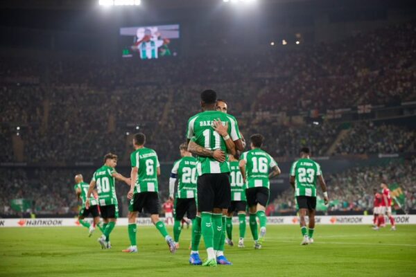 Europa League: Cedric Bakambu on target for Real Betis in 2-2 draw against Nottingham Forest