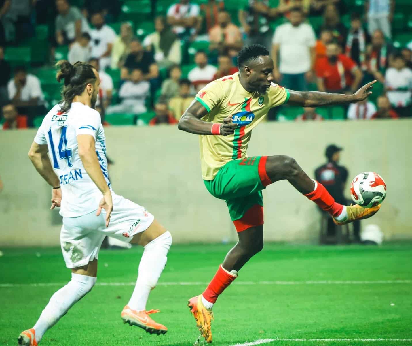 Senegalese forward Mbaye Diagne strikes again as Amedspor return to winning ways