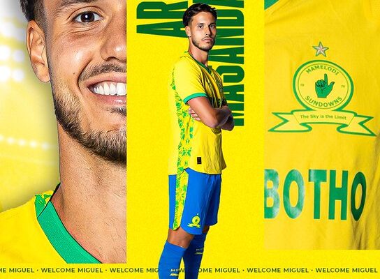 Mamelodi Sundowns confirm signing of Portuguese midfielder Miguel Reisinho