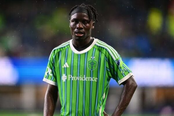 Burkinabe winger Georgi Minoungou scores for Seattle Sounders but defeat follows late