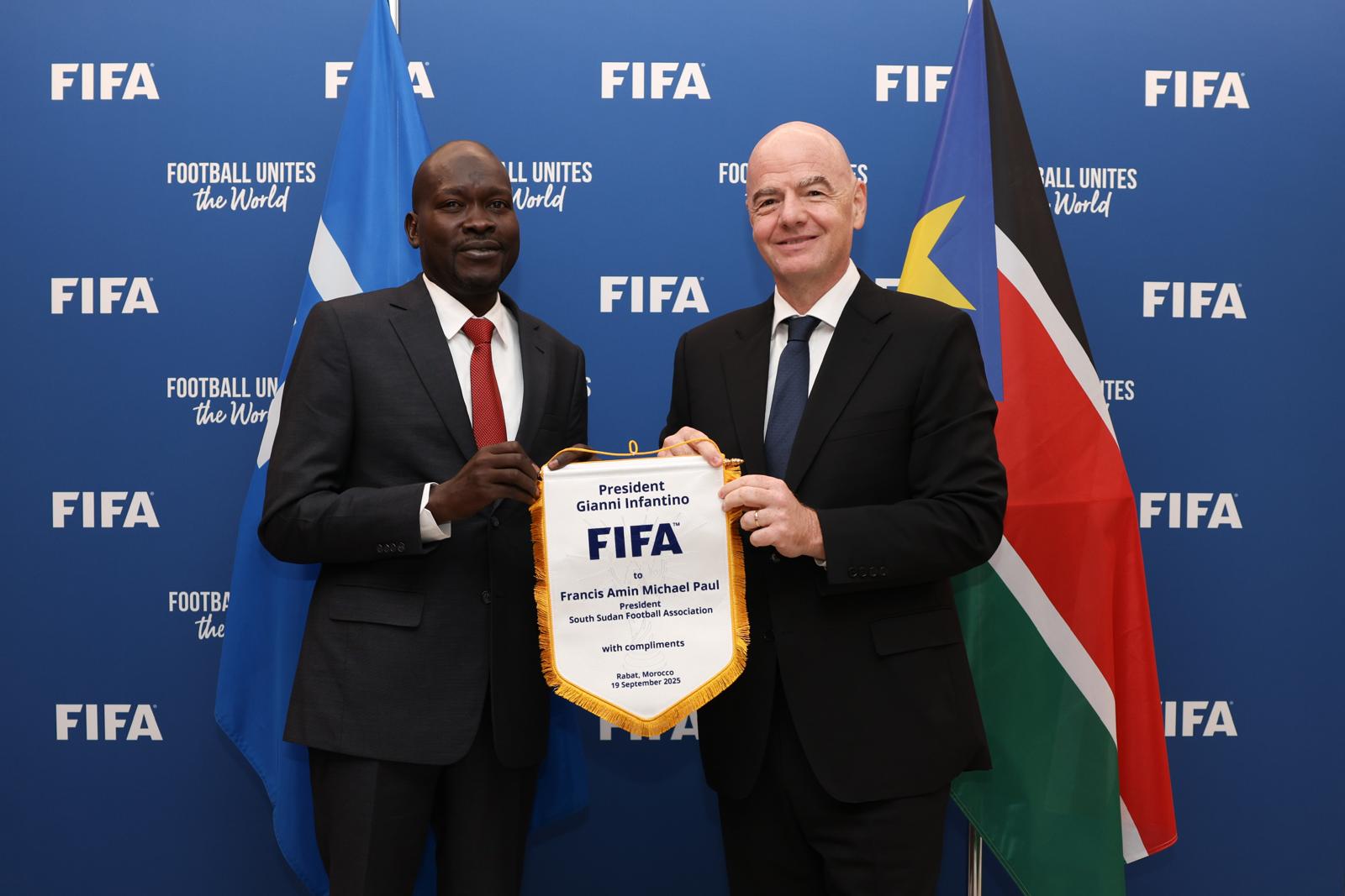 Gianni Infantino meets newly elected African FA Presidents in Morocco