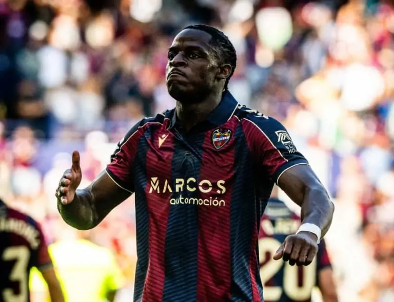 Cameroonian Etta Eyong inspires Levante with goal and assist in emphatic win over Girona