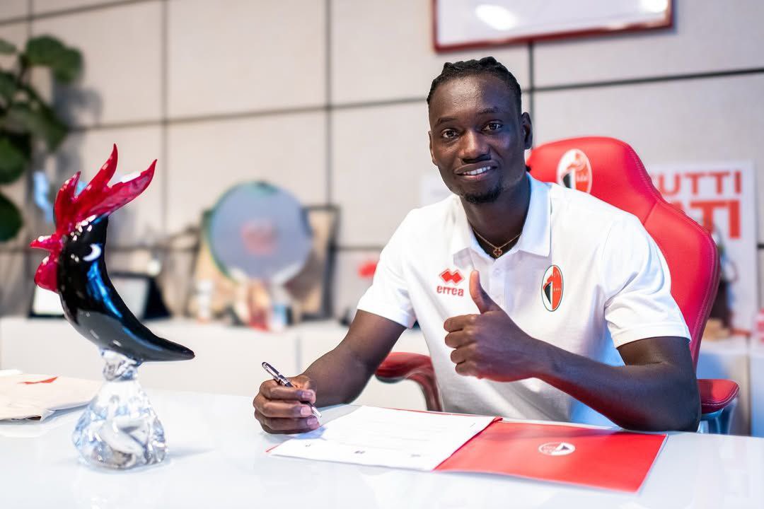  IMG 5455   Gambian midfielder Ebrima Darboe joins Bari on long term deal after Roma exit   AfricaSoccercom