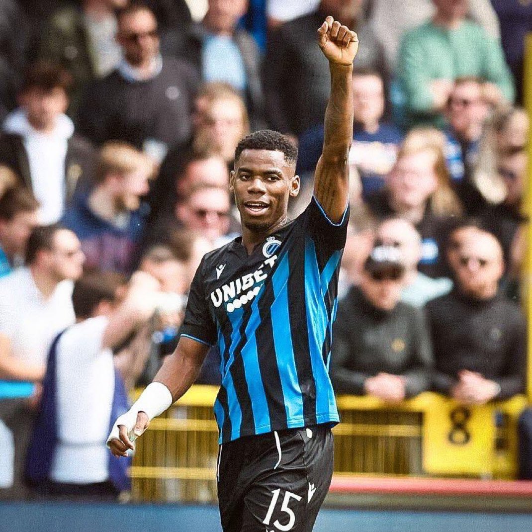Nigerian midfielder Raphael Onyedika scores as Club Brugge stun Monaco in Champions League opener
