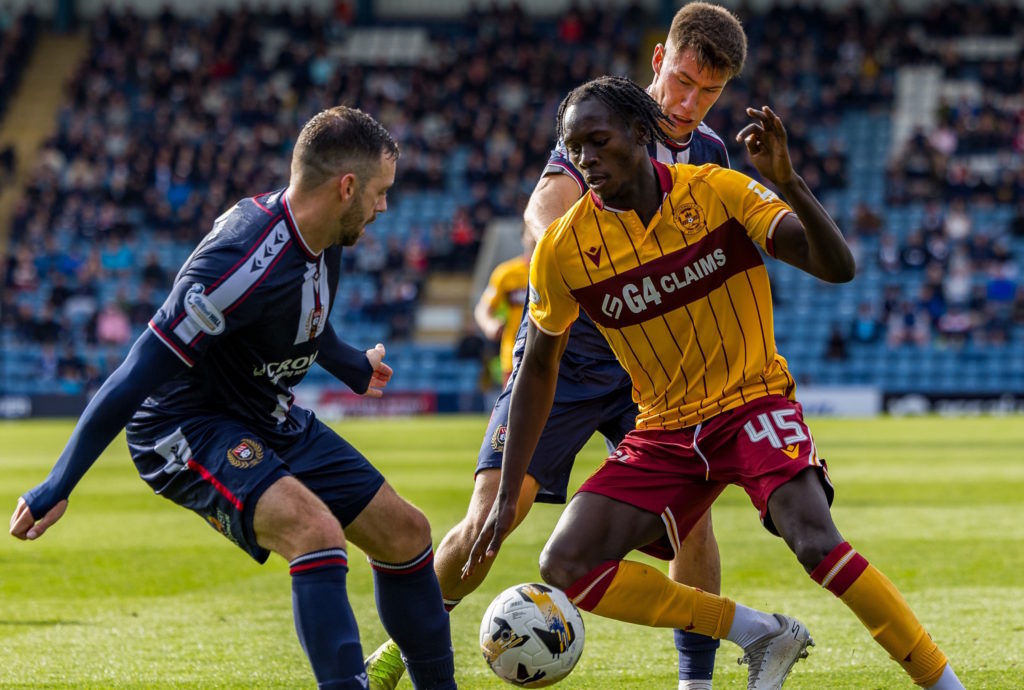 Congolese defender Emmanuel Longelo registers first assist for Motherwell in draw with Dundee