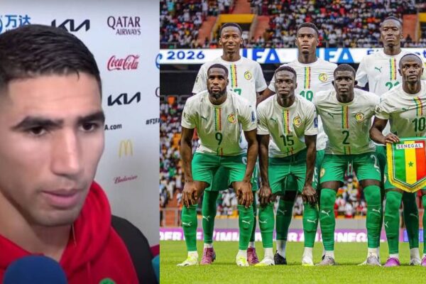Moroccan star Achraf Hakimi jokes with young Senegalese fan ahead of AFCON showdown
