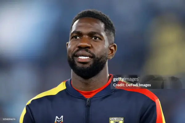 Olympique Lyon celebrate Samuel Umtiti with touching farewell before Angers game