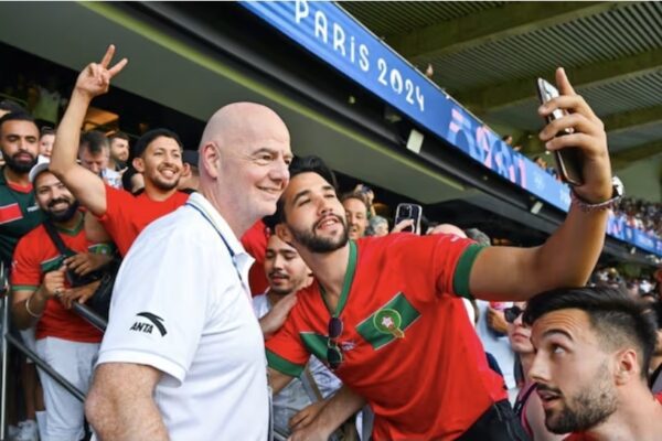 FIFA President Gianni Infantino hails Morocco after securing 2026 World Cup qualification