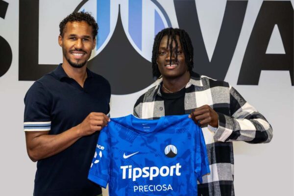 Ivorian midfielder Toumani Diakité sets ambitious goals after joining Slovan Liberec