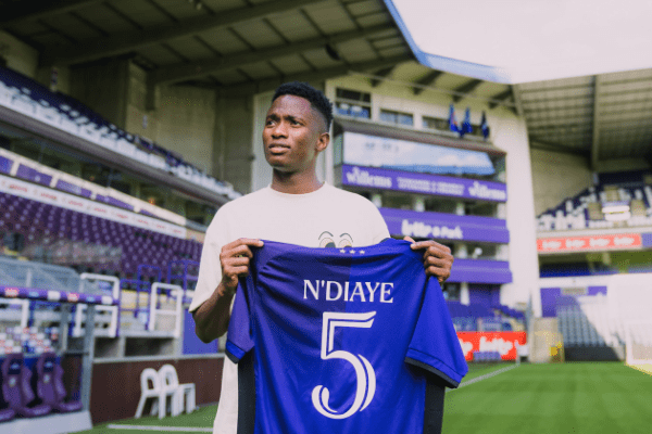 Senegal’s Moussa Ndiaye pays emotional tribute to late brother in Anderlecht return