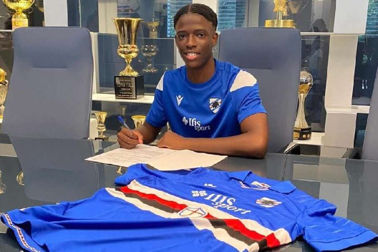 Cameroonian prospect Walker Talle Ngonmazou joins Sampdoria from Juventus academy