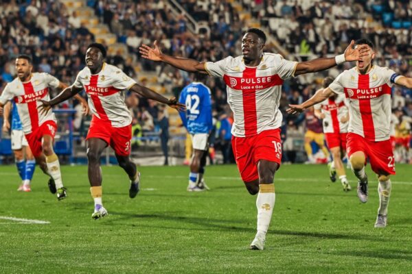 Ghana forward Caleb Ekuban’s last-gasp goal saves Genoa in Italian top-flight