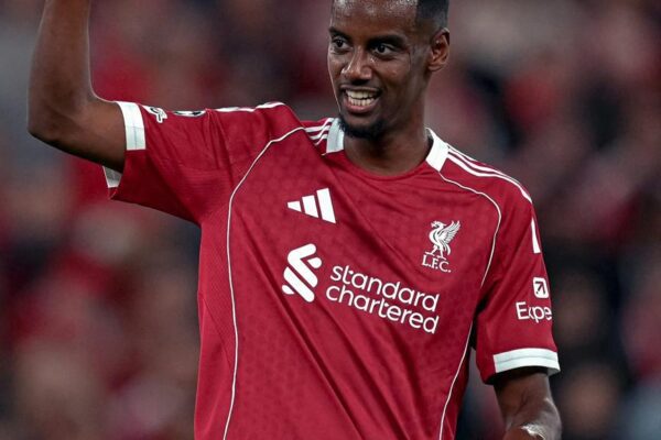 Swedish-Eritrean striker Alexander Isak struggles on Liverpool debut